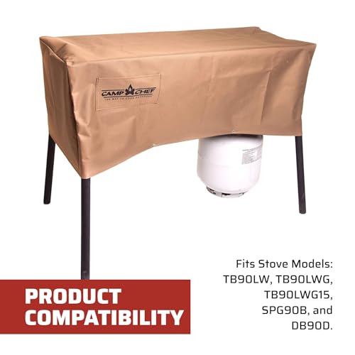 Camp Chef Patio Cover for 3 Burner Stoves with Removeable Legs