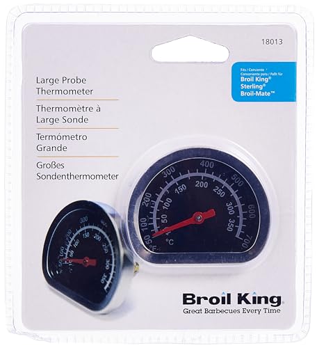 Broil King 18013 Large Replacement Lid Heat Indicator,Silver