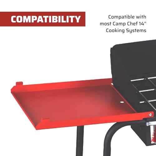 Camp Chef Folding Side Shelf Set for 2 Burners