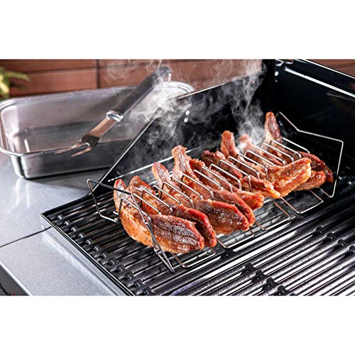 Char-Broil 140020 Grill+ Multi Rack, Stainless Steel