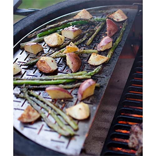 Kamado Joe KJ-HSSCGFV Cooking Surface for Fish and Vegetables, Stainless Steel