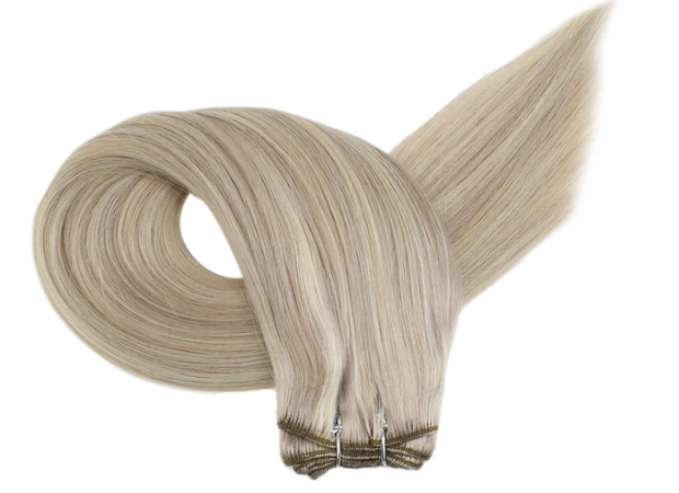 Hand Tied Weft Hair (←click to arrive at product page)