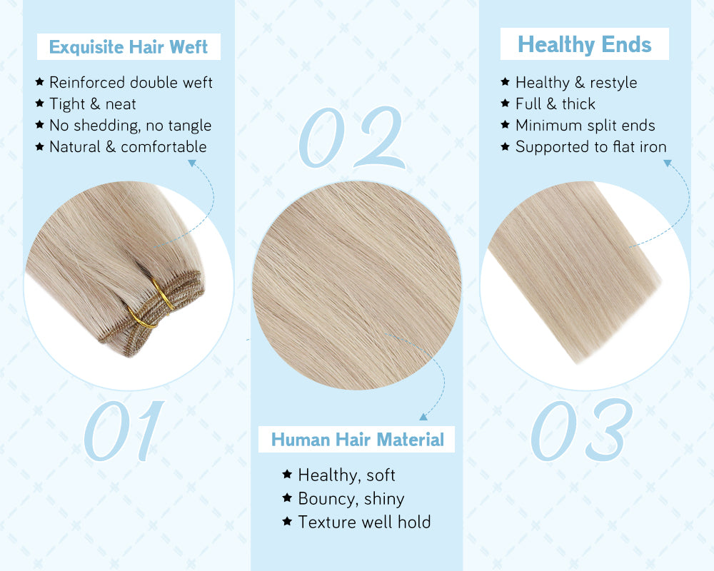 hair bundles human hair 100%