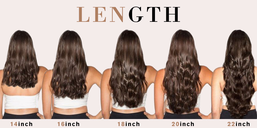 great length of virgin human hair