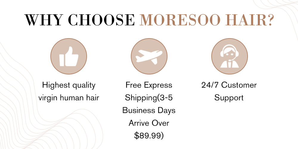 Moresoo hair tape extensions 20 inch