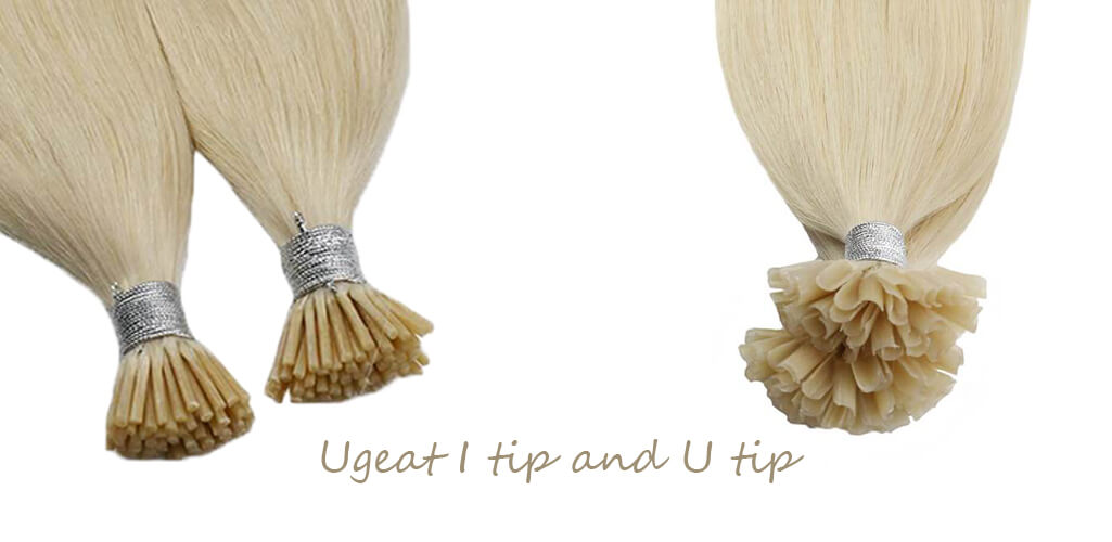 ugeat i tip hair and u tip hair