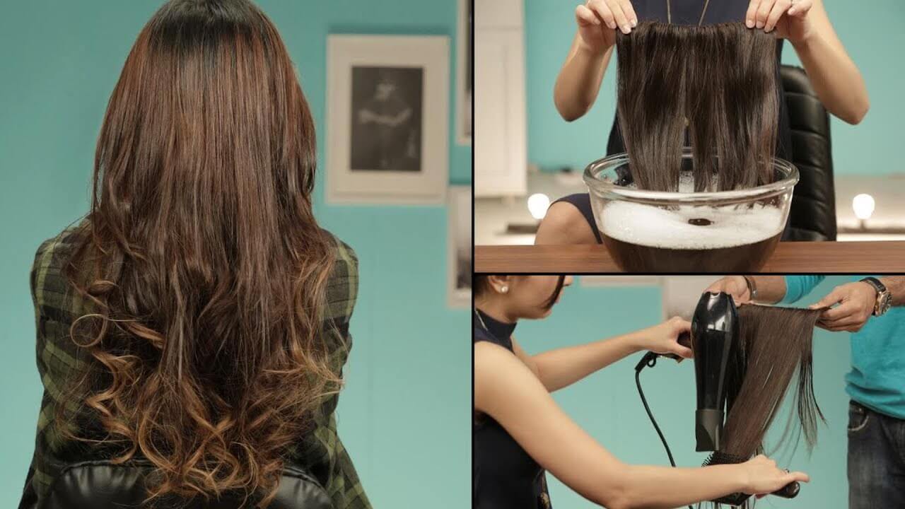 how to wash hair extensions