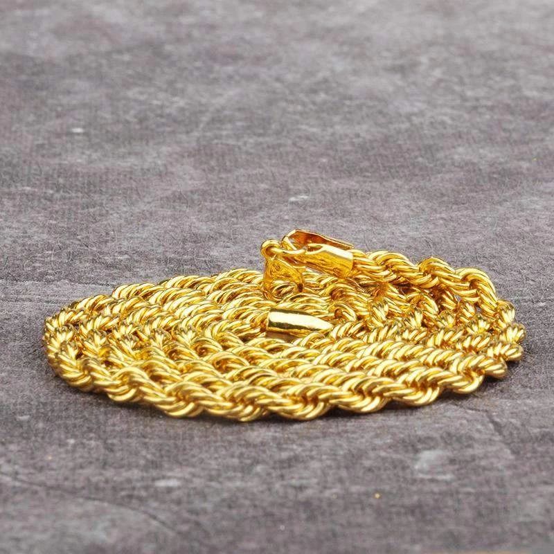 3MM Gold Rope Chain