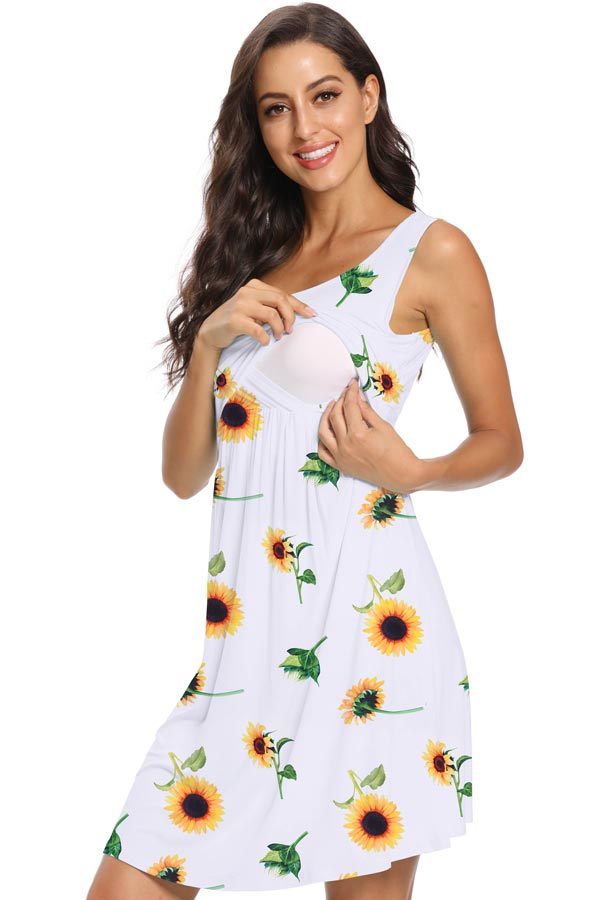 Top Maternity Sunflower Dresses – Glamix Maternity