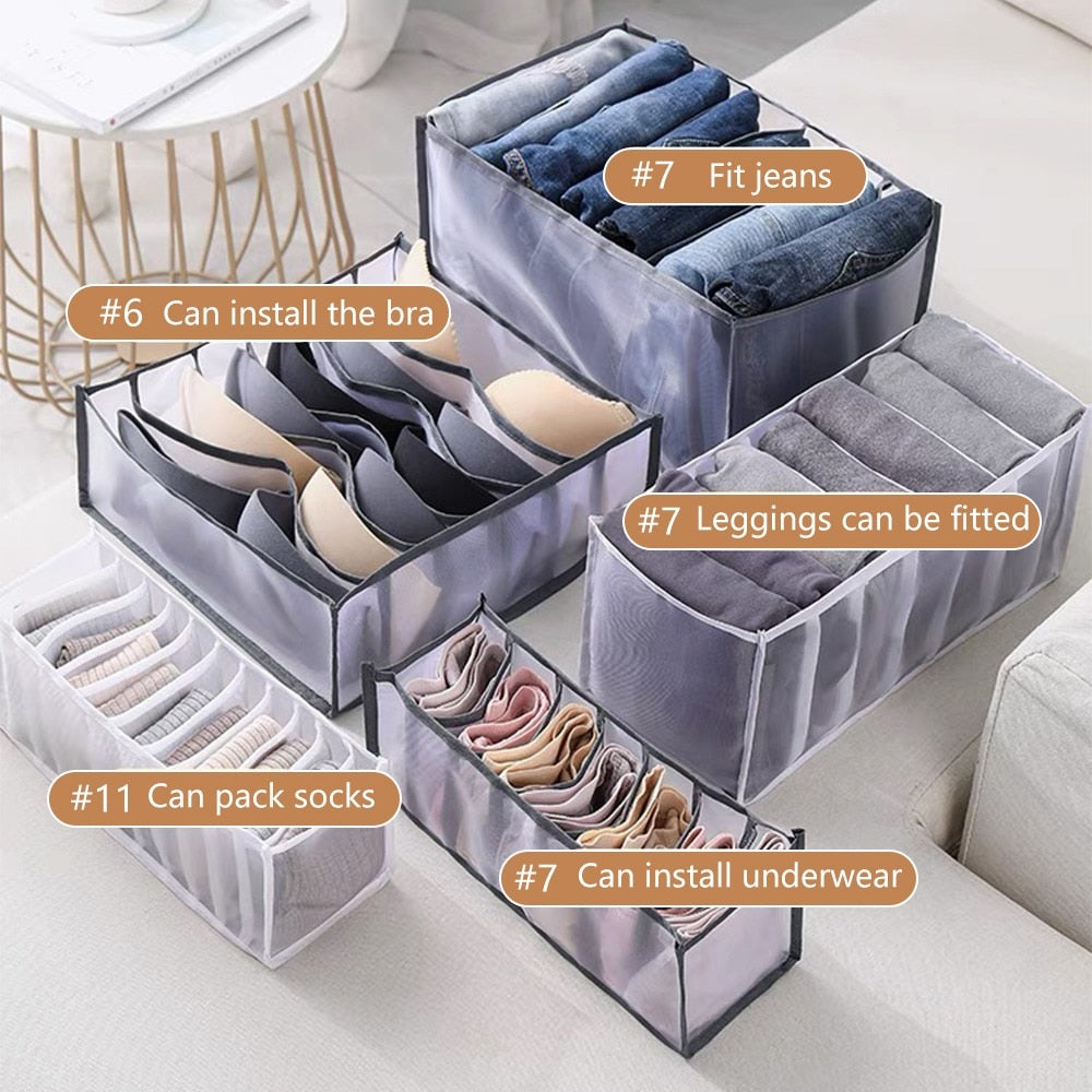 Jeans Closet Organization Storage Box