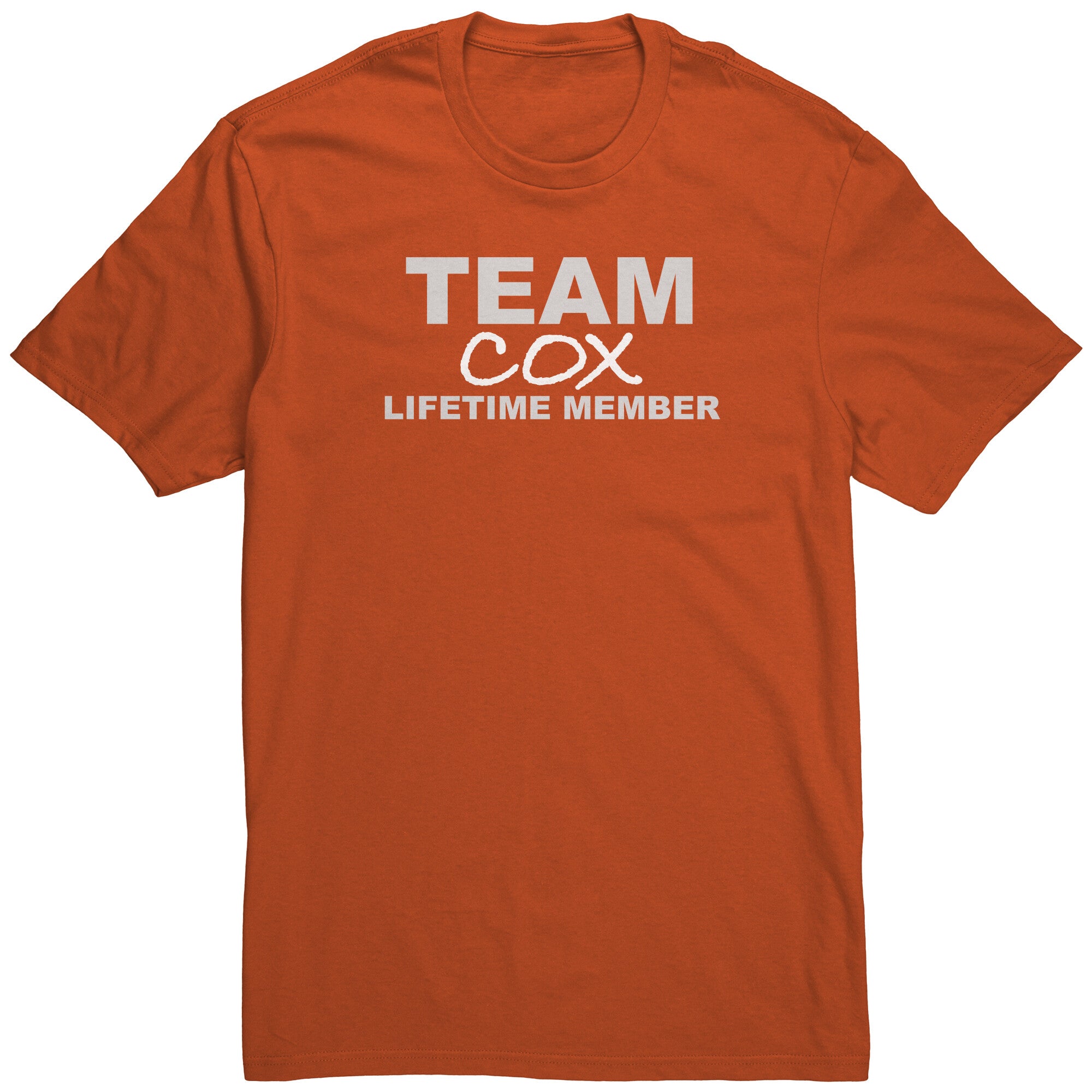 Team Cox - Lifetime Member (Shirt)