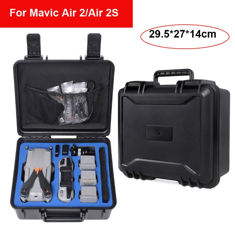 ABS Explosion-proof Box HandBag for DJI Mini 2/3 Pro Hard shell Waterproof Box for Mavic Air 2S/2 Drone Accessories Storage Case