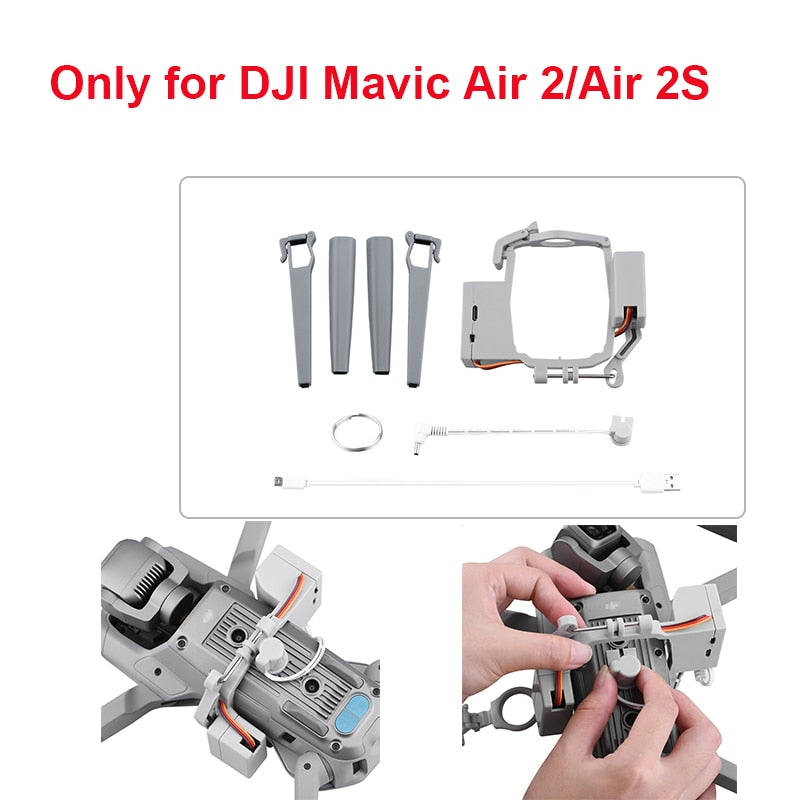 Thrower for DJI Mavic 3/Maivc 2 Pro Mini Air 2S/Mini 3 Pro FIMI X8 SE 2020 Delivery Parabolic Drone Airdrop System