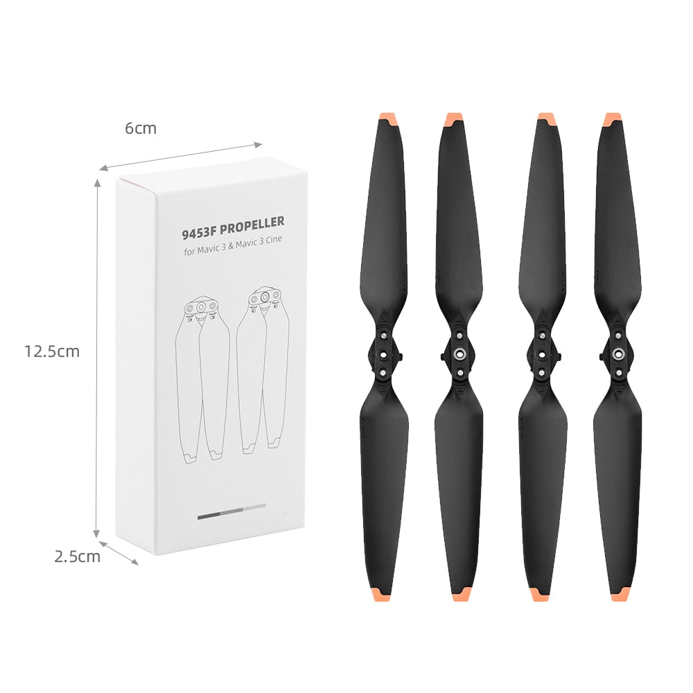 Quick Release 9453F Propeller for DJI Mavic 3 Drone Props Blade Light Weight Screw Wing Replacemen Spare Parts Accessory