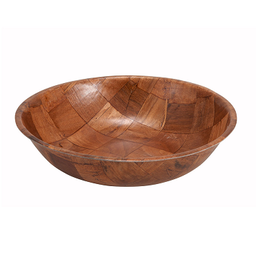 Winco Woven Wood Dough Bowl 20