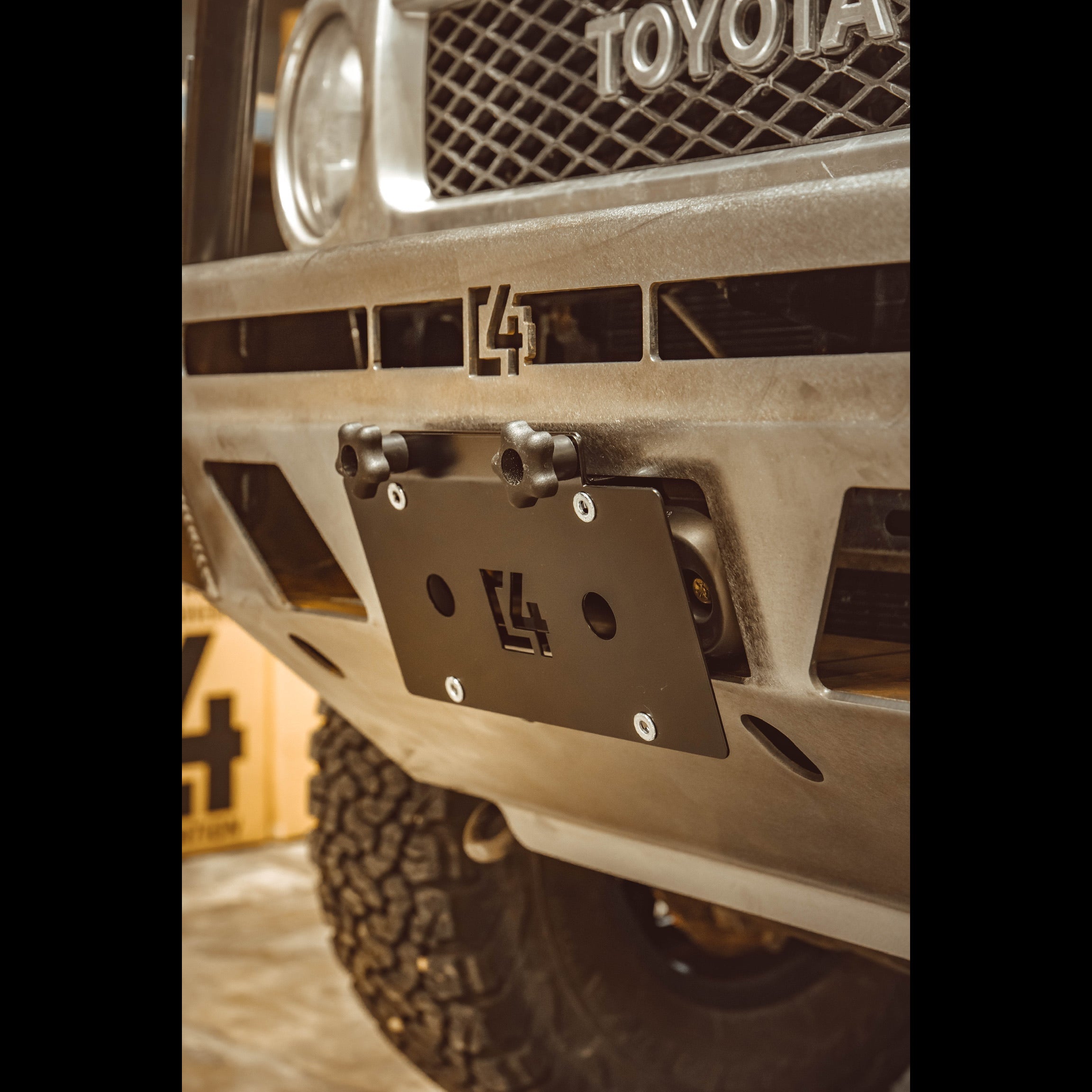 C4 Fabrication  Hawse License Plate Mount