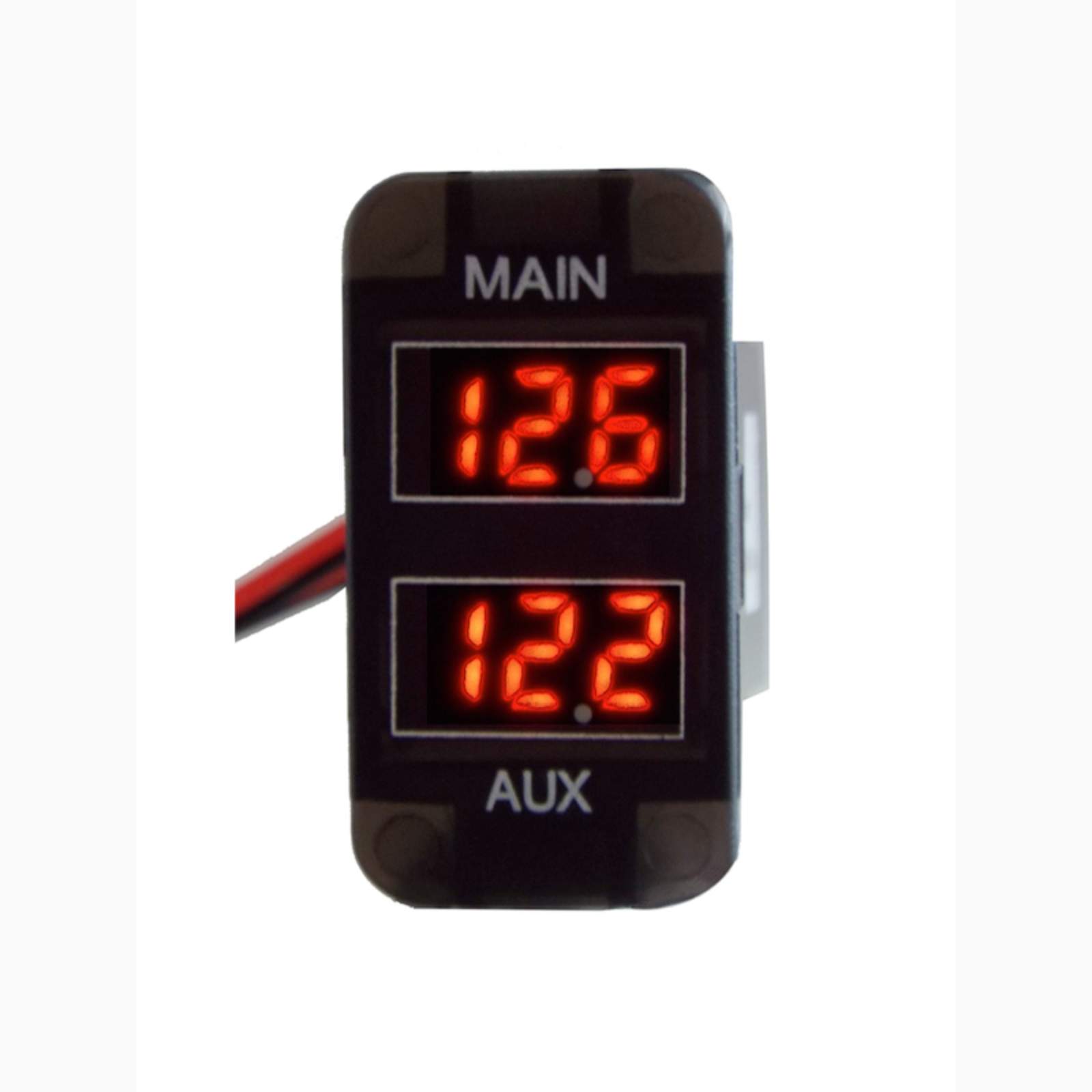 SolidKit Dual Battery Volt Meter (4th Gen 4Runner, 2nd Gen Tacoma, Etc)