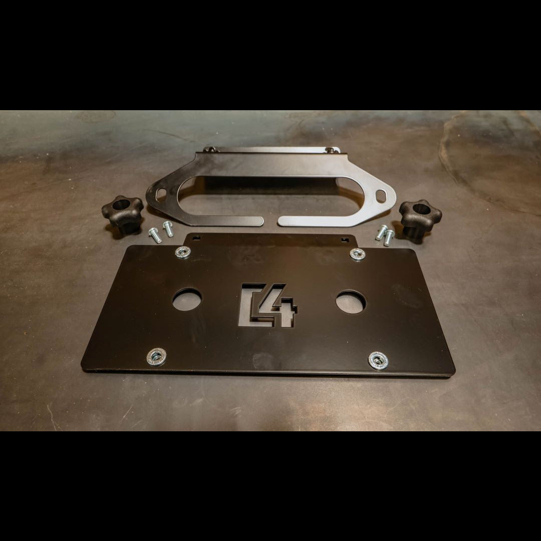 C4 Fabrication  Hawse License Plate Mount