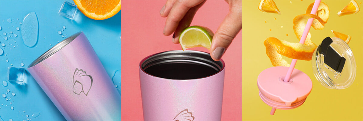 metal tumbler