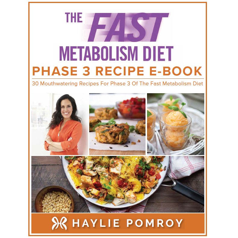  Fast Metabolism Diet Phase 3 Recipe Digital Book 