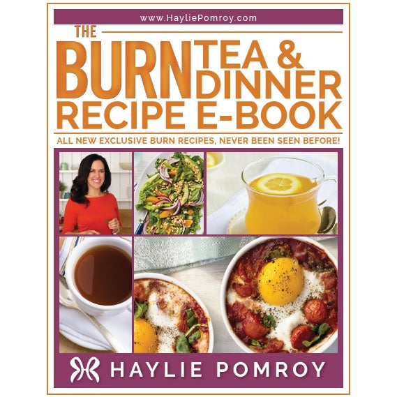  Burn Tea & Dinner Recipe E-Book 