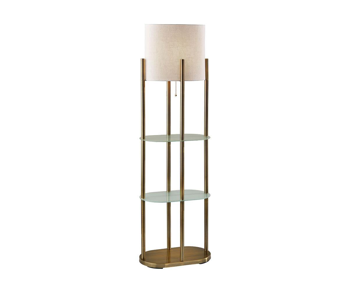 Russo Shelf Floor Lamp