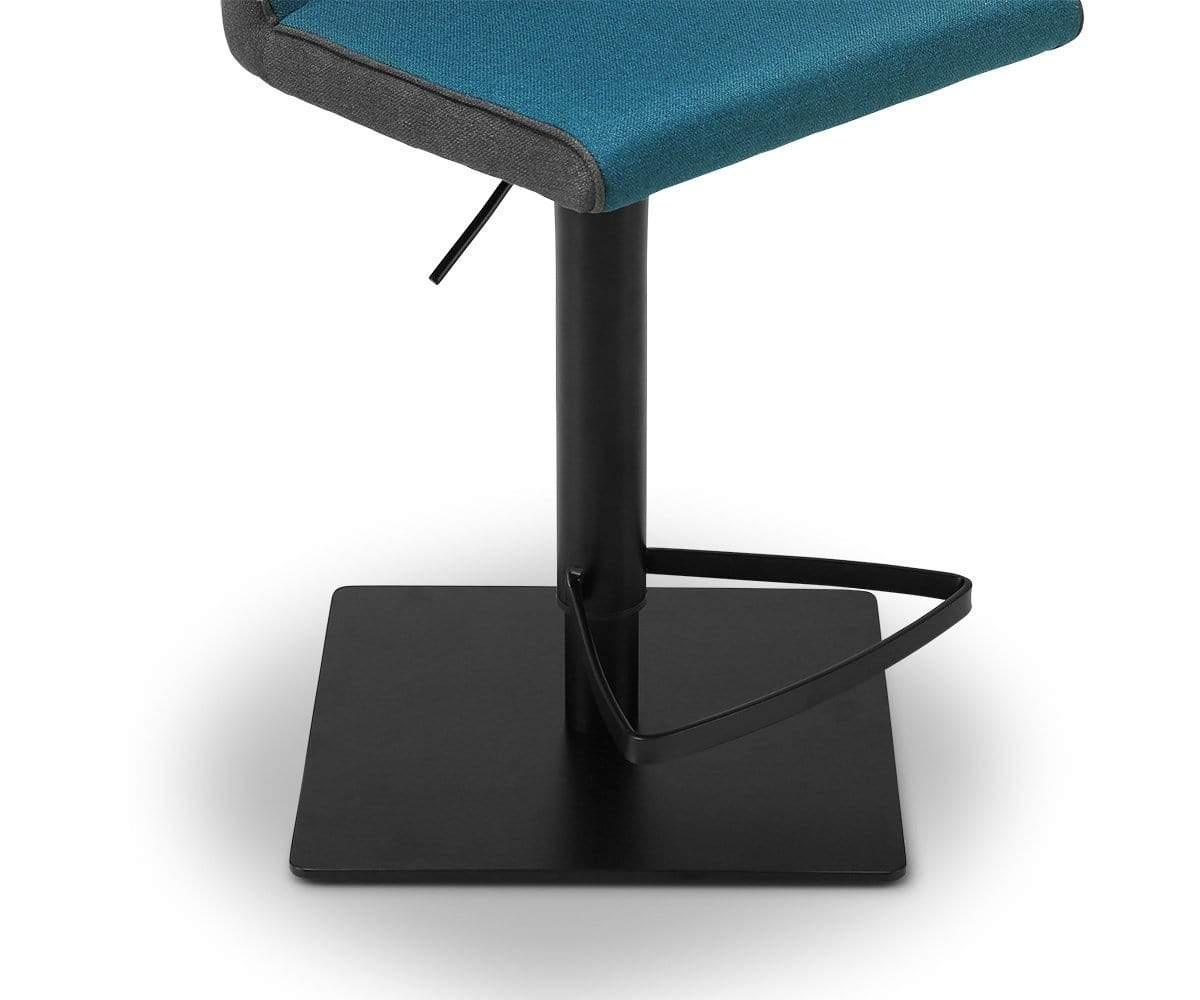 Avanja Adjustable Counter and Bar Stool - Blue