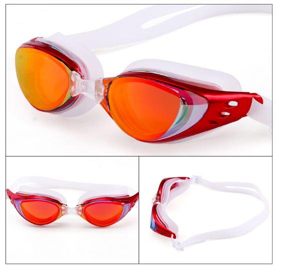 Anti-Fog professional Waterproof Silicone Arena Pool Swim Eyewear For Men and women