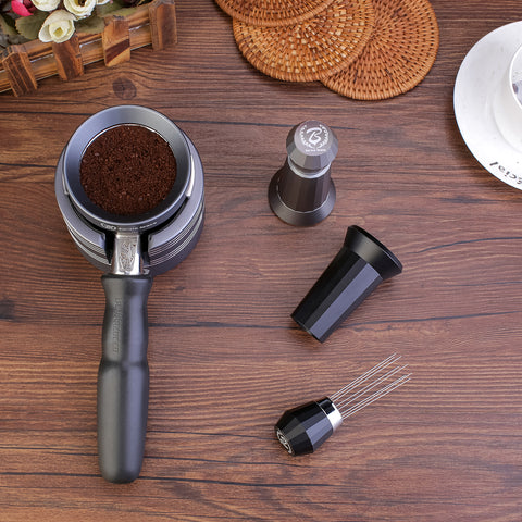 Barista Space Needle Distribution Tools – BaristaSpace Espresso Coffee Tool  including milk jug,tamper and distributor for sale.