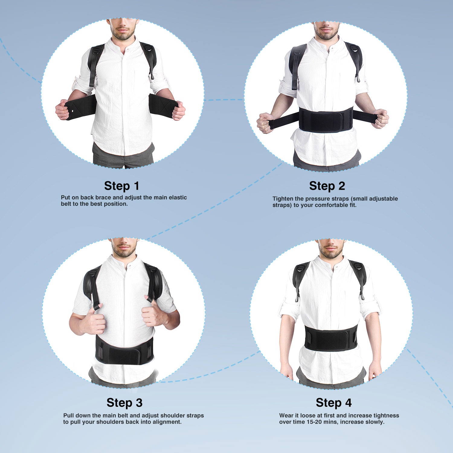 Back Brace Posture Corrector