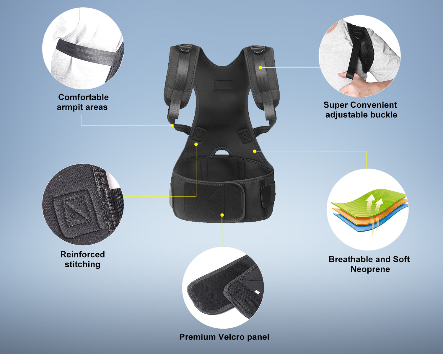 Back Brace Posture Corrector