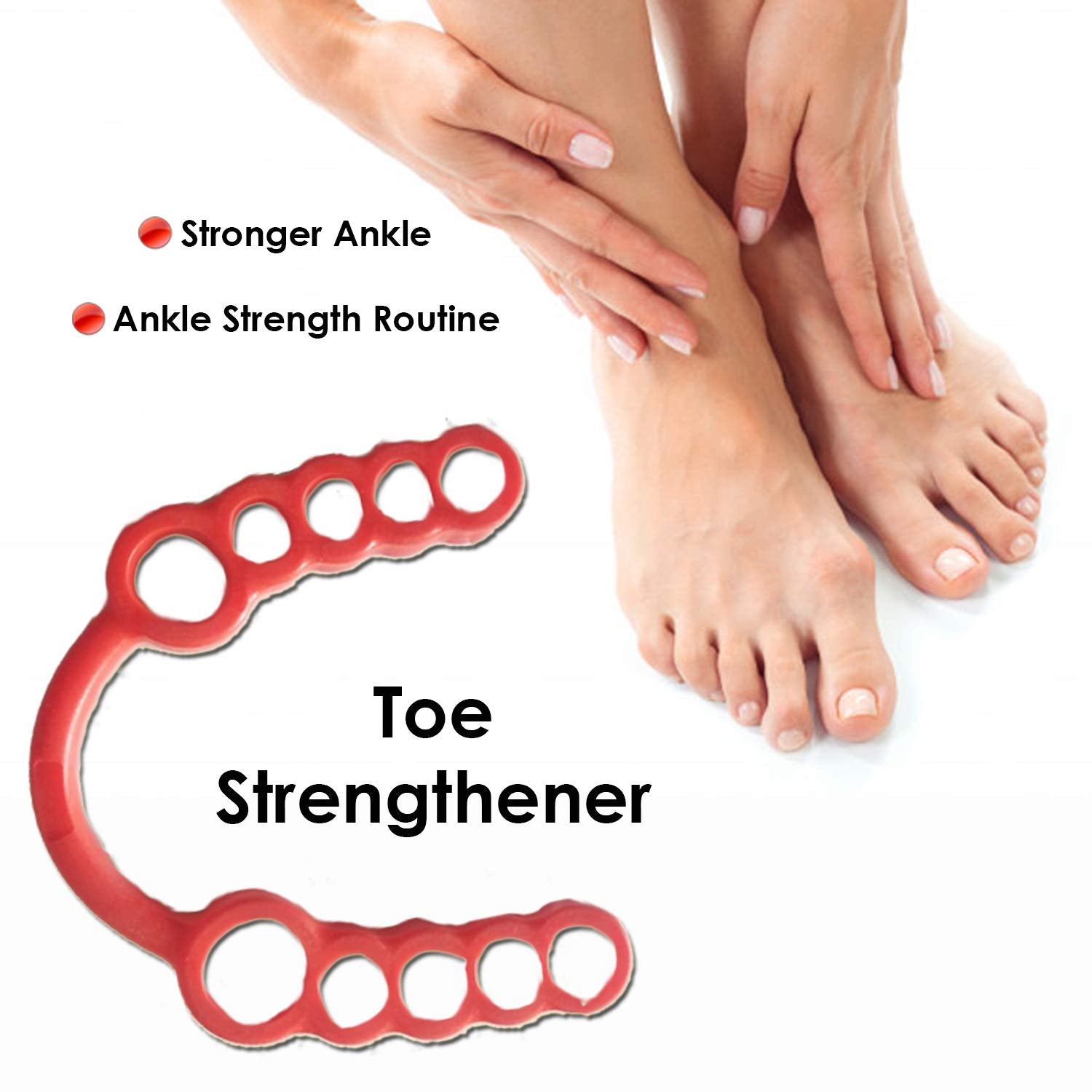 activelife - Toe Separators to Help Correct and Strengthen Toes to Their Original Shape, Bunion Corrector For Women, Toe Spacers for Hammer Toe Straightening, Pedi Spacers For Foot Care