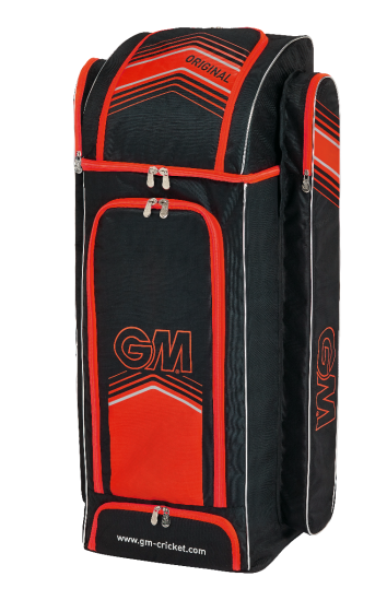 GUNN & MOORE ORIGINAL DUFFLE BAG BLACK/RED