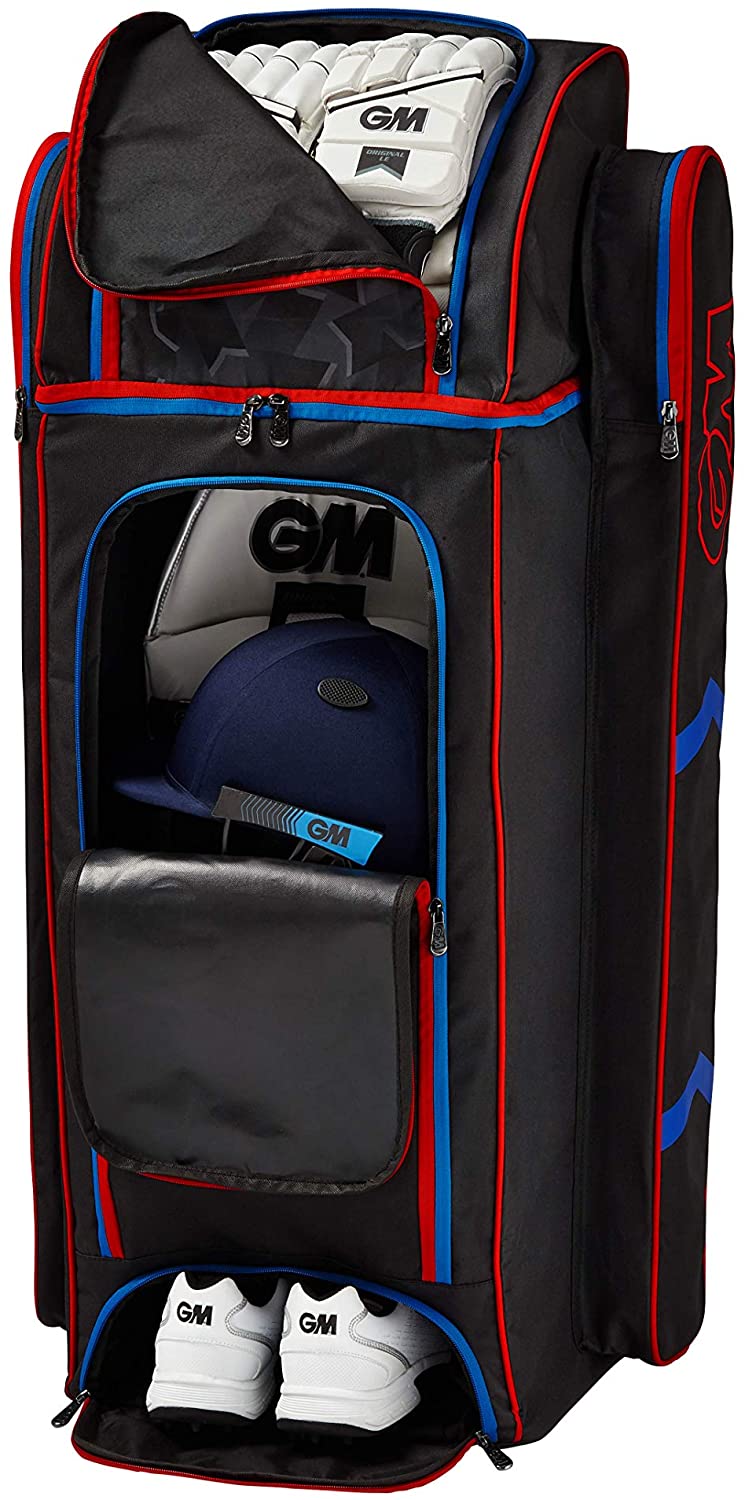 GUNN & MOORE ORIGINAL DUFFLE BAG BLACK/RED