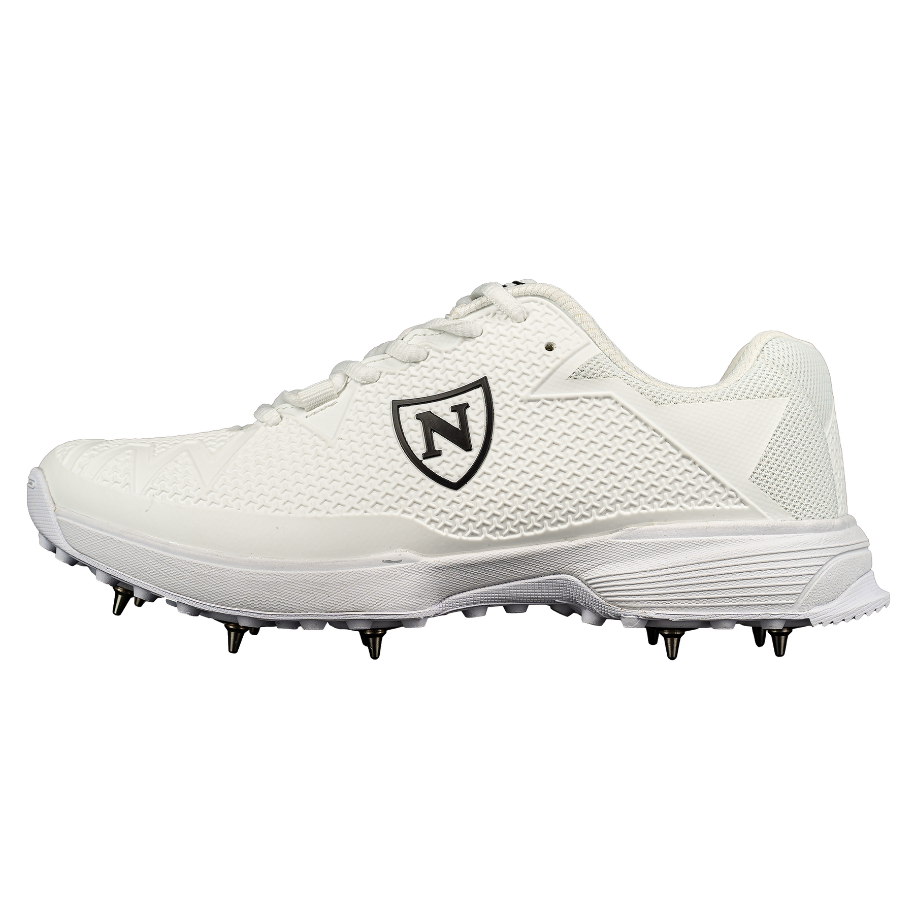 Newbery Flexispike All Rounder Cricket Shoes - White