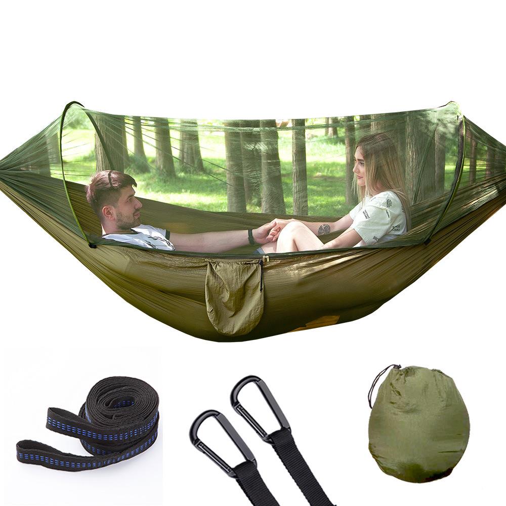 Campers Quick Opening Hammock With Mosquito Net