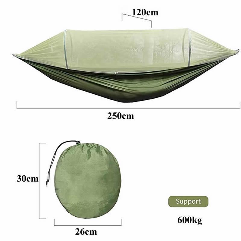 Campers Quick Opening Hammock With Mosquito Net