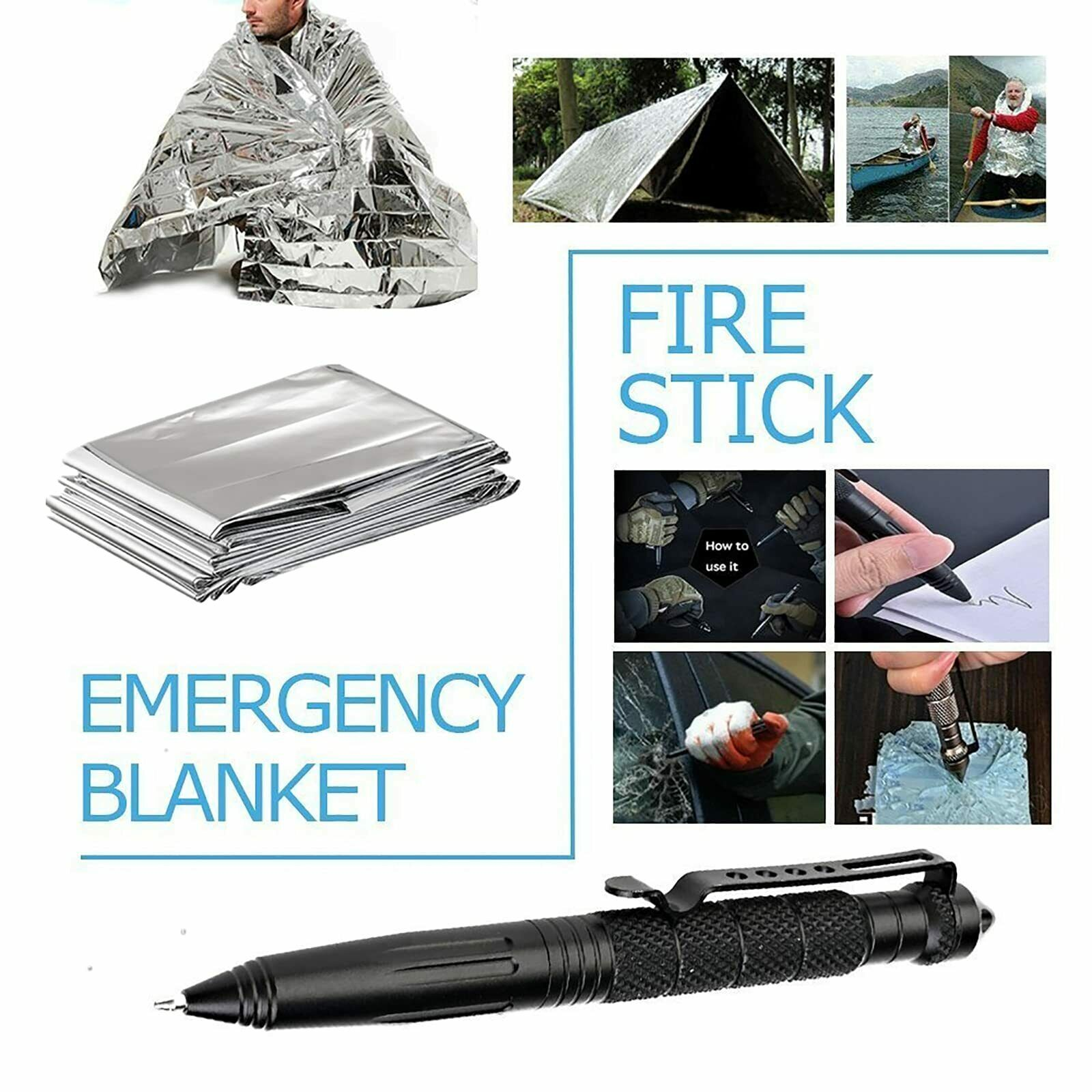 The Ultimate Tactical Outdoor Emergency Survival Kit