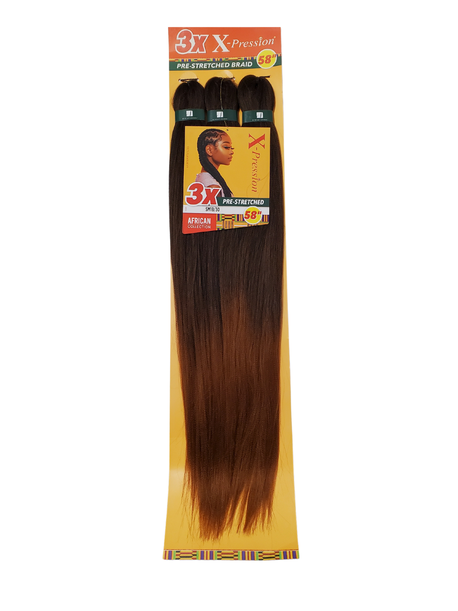 Sensationnel 3X X-Pression Pre-Stretched Braid 58 inches