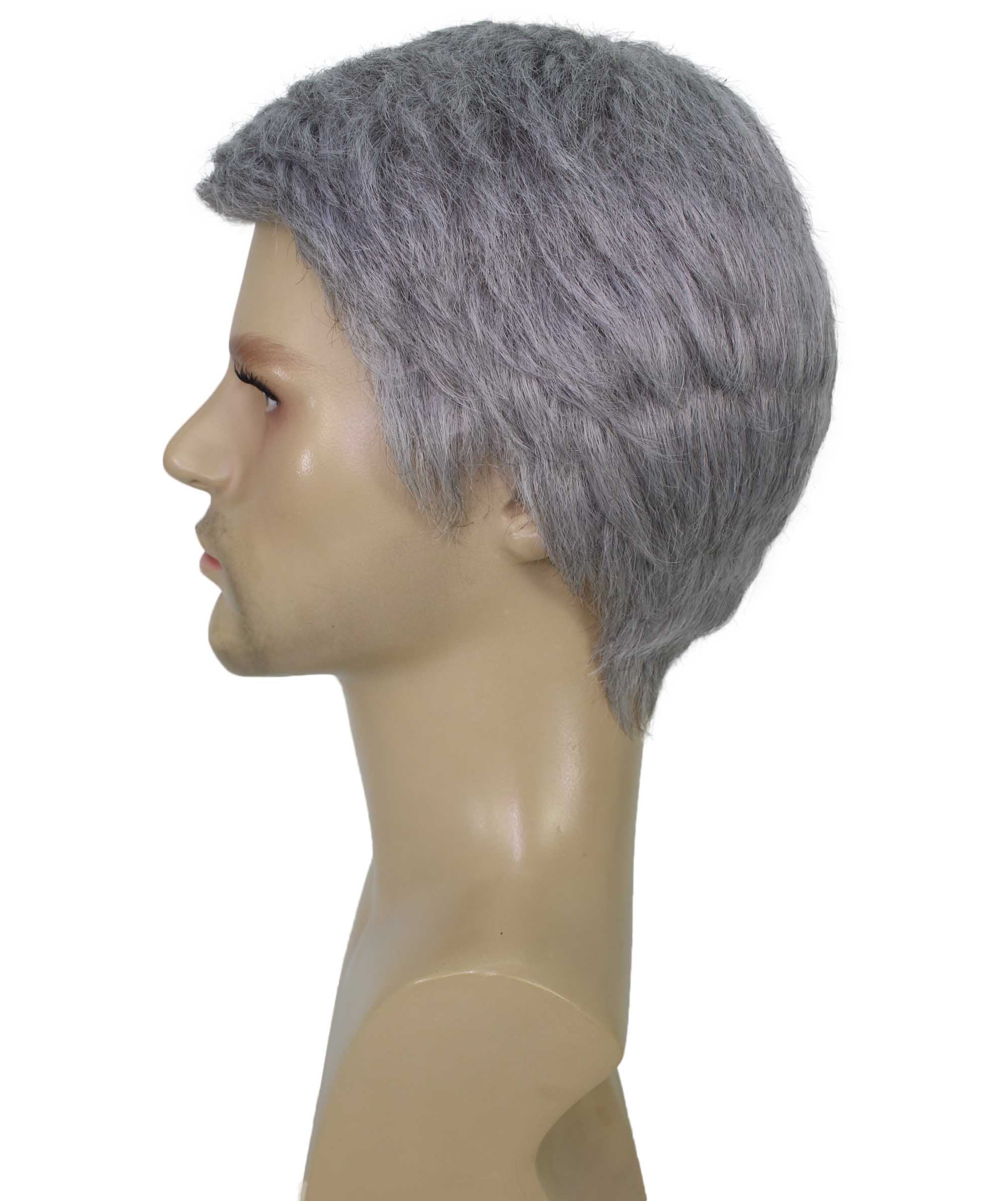 US Chief Pandemic Frantic Fauci Doctor Grey Silly Wig