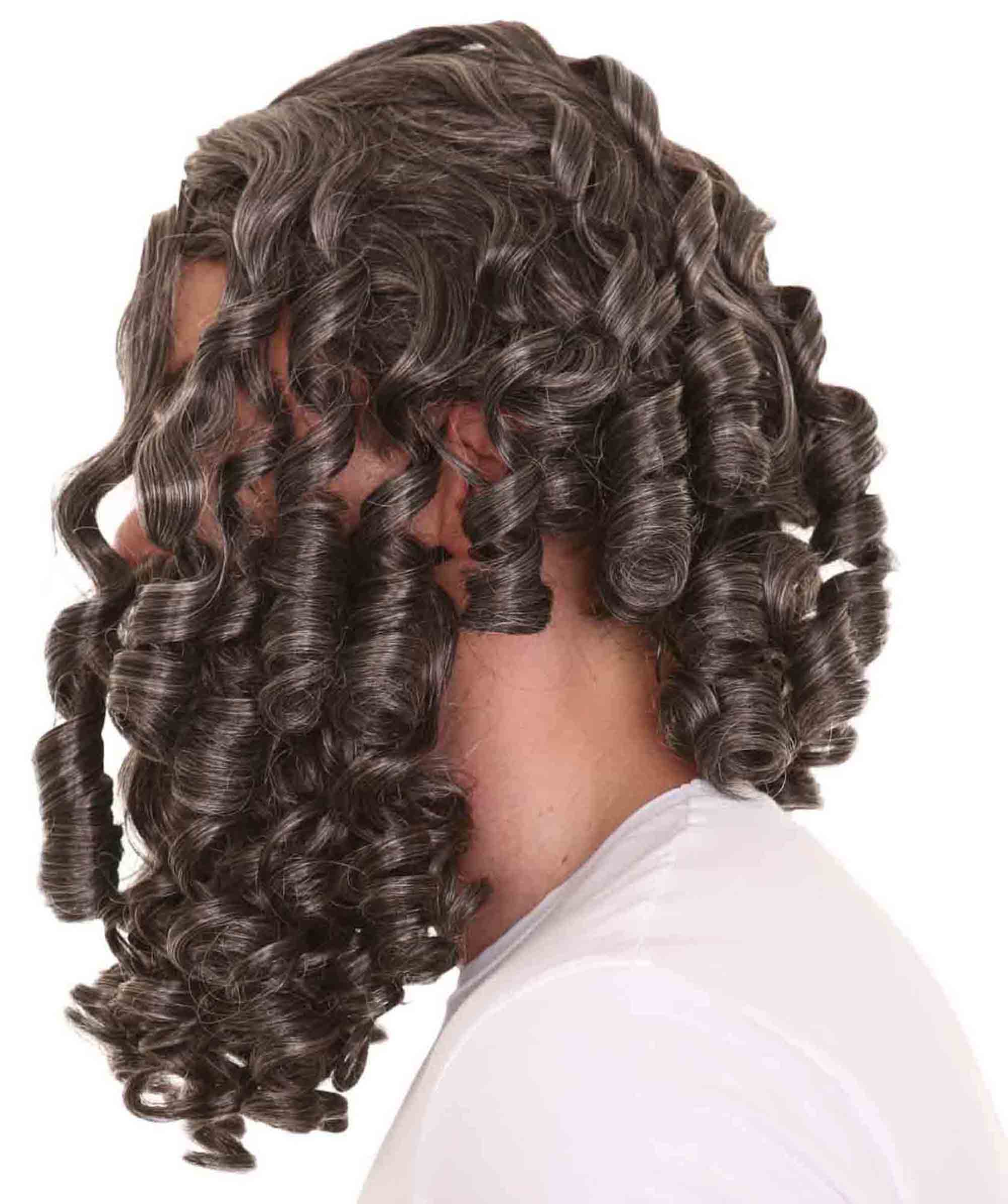 Moses Wig and Beard Set | Biblical Halloween Wigs | Premium Breathable Capless Cap