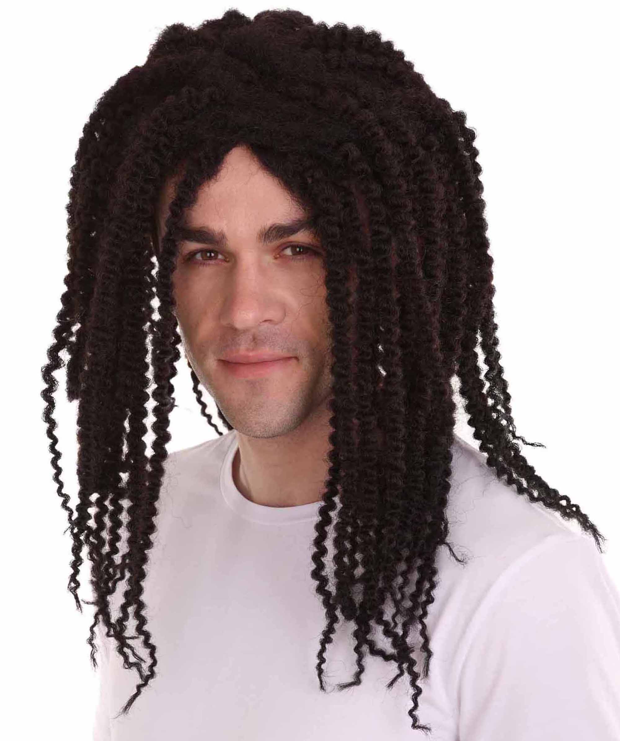 Long Dreadlock Wig | Halloween Wigs | Premium Breathable Capless Cap