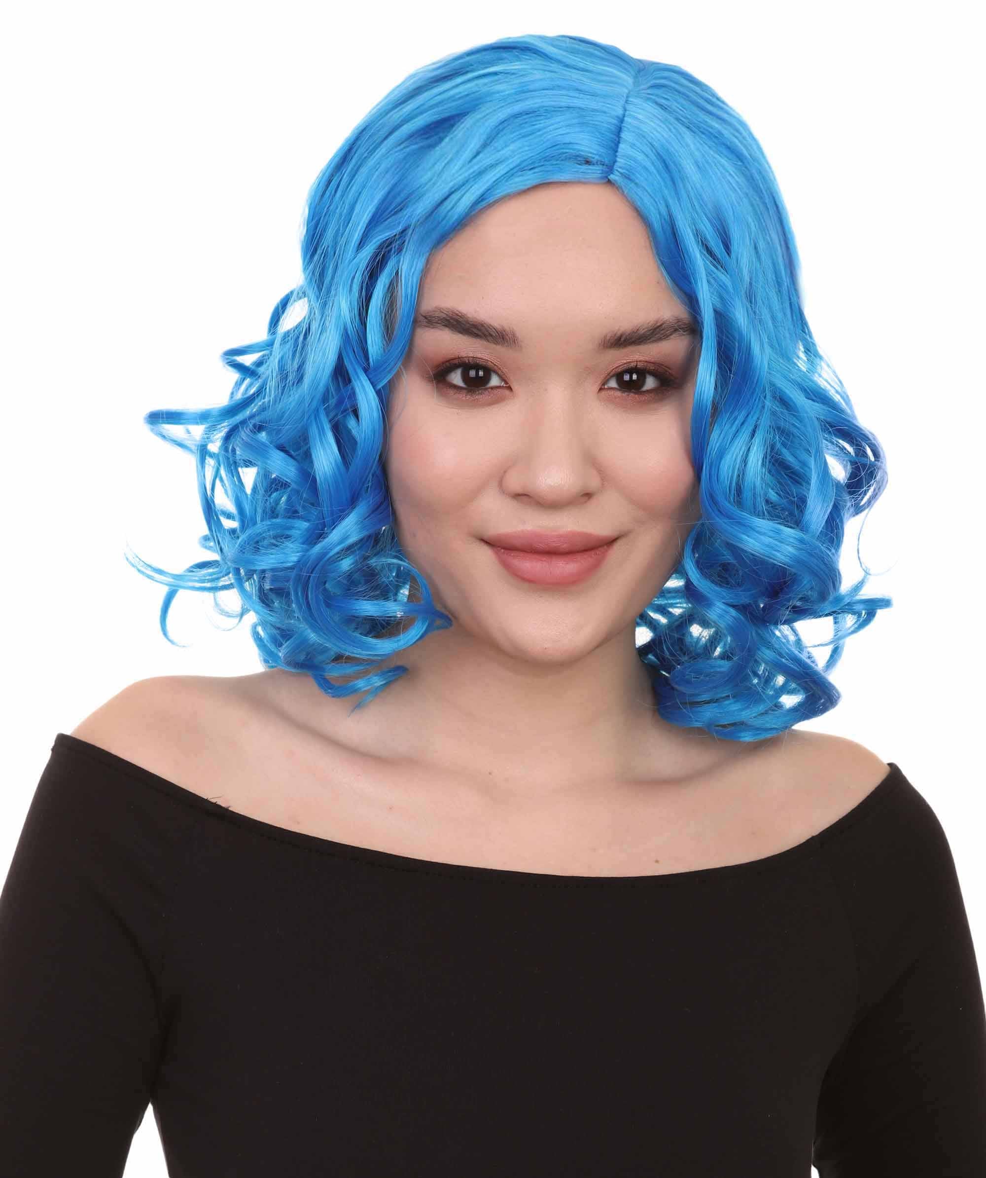 California Girl  Curls Womens Wig Collections  | Medium Glamour Cosplay Halloween Wig | Premium Breathable Capless Cap