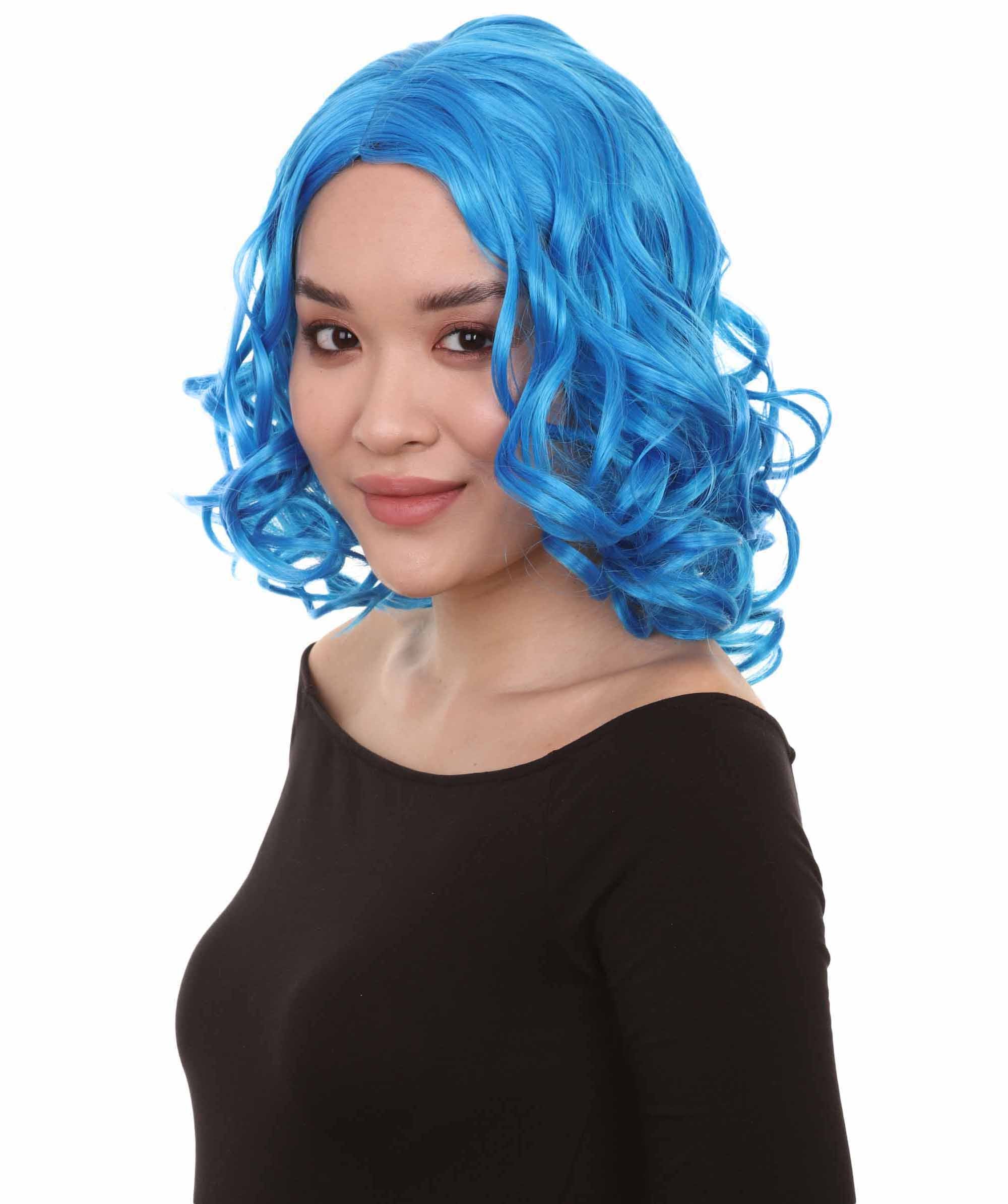 California Girl  Curls Womens Wig Collections  | Medium Glamour Cosplay Halloween Wig | Premium Breathable Capless Cap