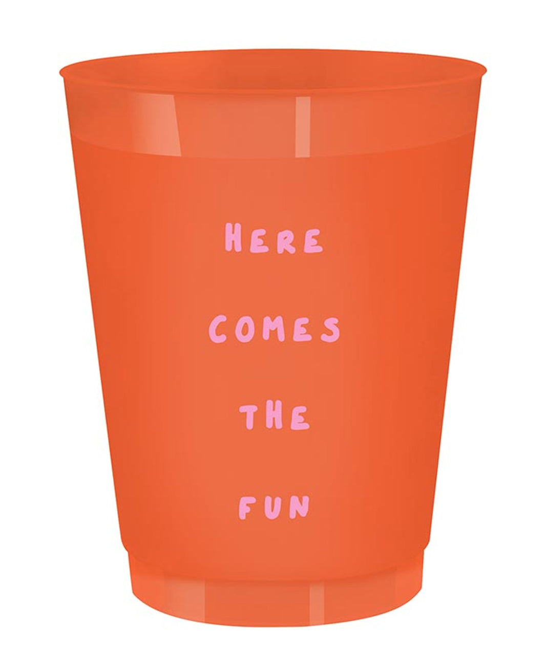 16oz Party Cups, Set of 8 - Here Comes The Fun