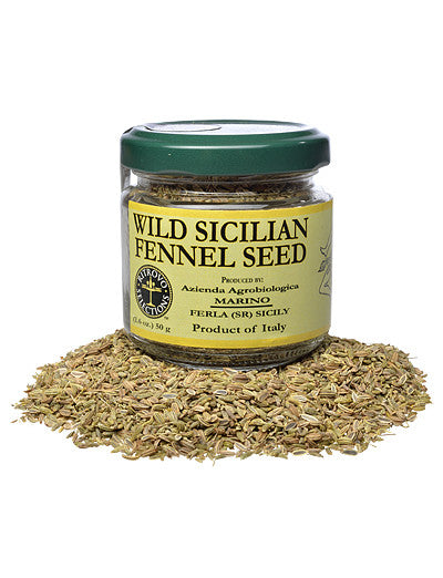 Wild Organic Sicilian Fennel Seed from Marino