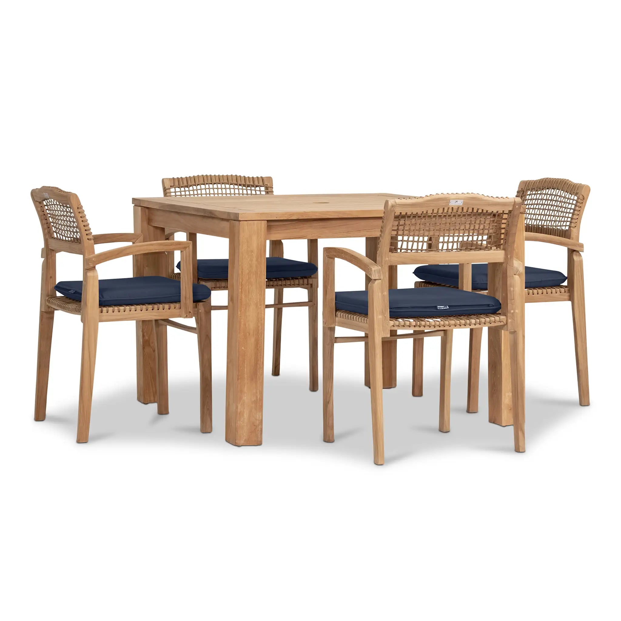 Sands 5 Piece Arm Dining Set by Harmonia Living