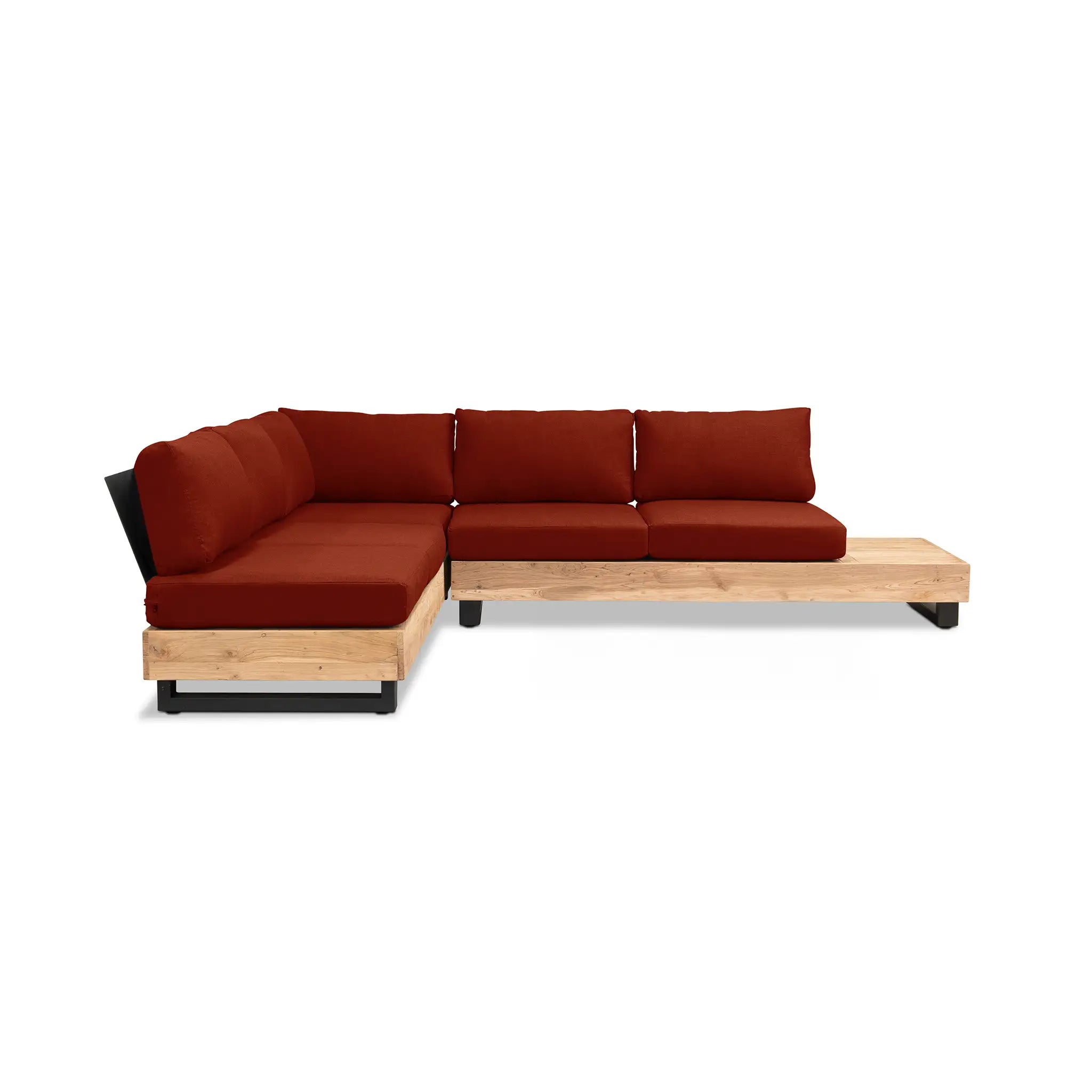 Meld 5 to 6 Seat Reclaimed Teak Sectional Set by Harmonia Living