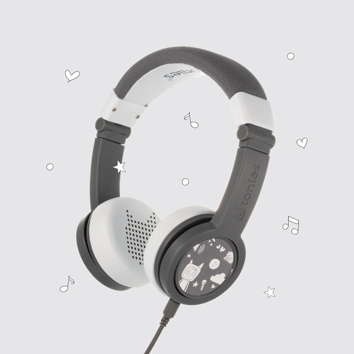 Headphones -Grey