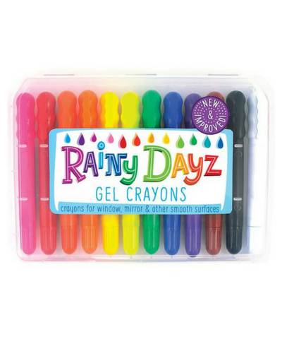 Ooly: Rainy Dayz Gel Crayons - Set of 12